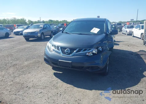 2013 Nissan Murano S из США, поврежденный, VIN JN8AZ1MW6DW307341